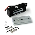 Электрические магнитные дверные замки для шкафов, электромагнитный замок с выдвижными ящиками, удерживающая силу 60 кг, 130 фунтов, 12 В