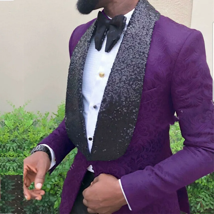 

Жаккардовый Блестящий жаккардовый пиджак с отложным воротником, 1 шт.