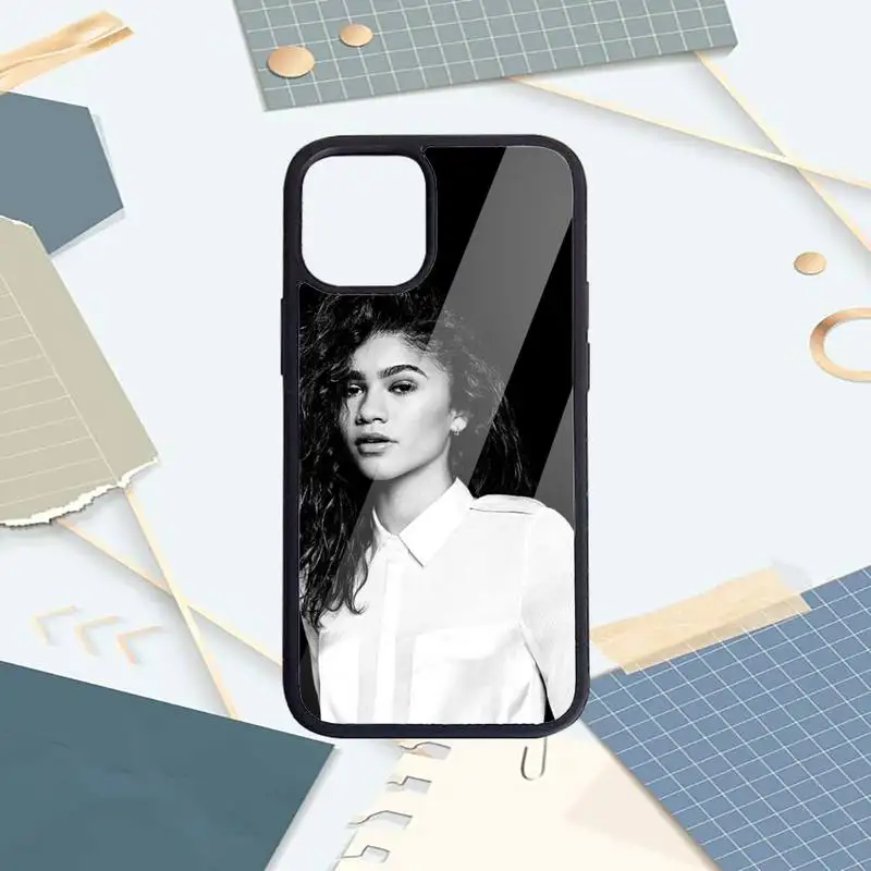 

American actors Zendaya Coleman Phone Case PC For iPhone 11 12 pro XS MAX 8 7 6 6S Plus X 5S SE 2020 XR