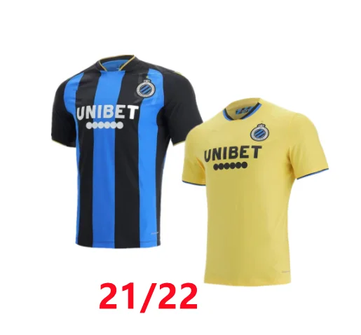 

Club Brugge 21-22 Home away jersey 2021 2022 KOSSOUNOU MATA Ketelaere LANG VANAKEN football shirts