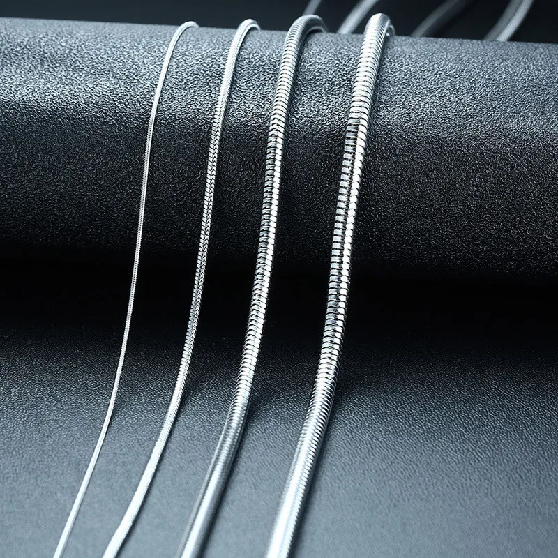 Винтажное колье Modyle в стиле панк из нержавеющей стали золотого и серебряного