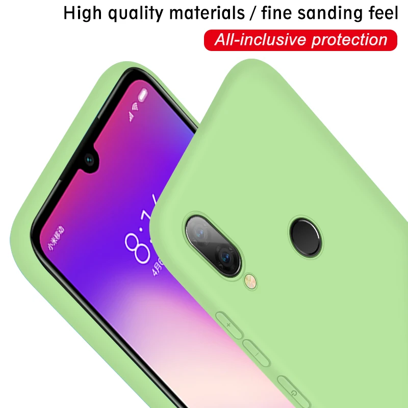 Чехол для телефона Xiaomi Redmi 7 7A 6A Note 6 5 K20 Pro Ультратонкий Мягкий Силиконовый ТПУ