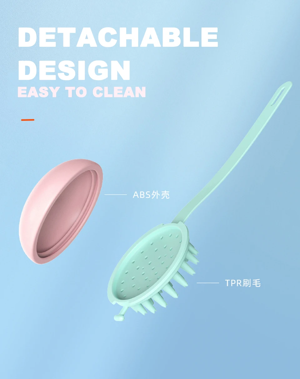 Щетка для массажа головы массажер шампуня Мягкий силикон способствует