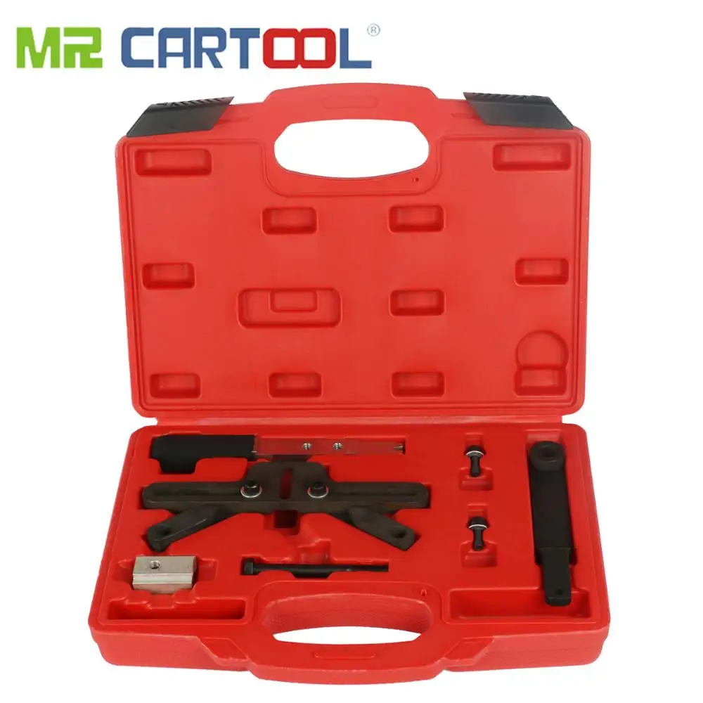 MR CARTOOL Flywheel Holder Tool Kit For BMW M47T2/M47TU/M57T2/M57TU/M67/N45/N45T/N46/N46T/N51/N52/N53/N54/W17 Car Repair Tool