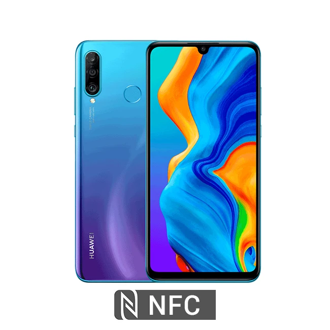 Глобальная версия huawei P30 Lite 4 Гб 128 Гб Смартфон 24 МП Тройная камера s 32 МП фронтальная камера 6,15 ''полный экран Kirin 710 18 Вт QC - Цвет: NFC Blue