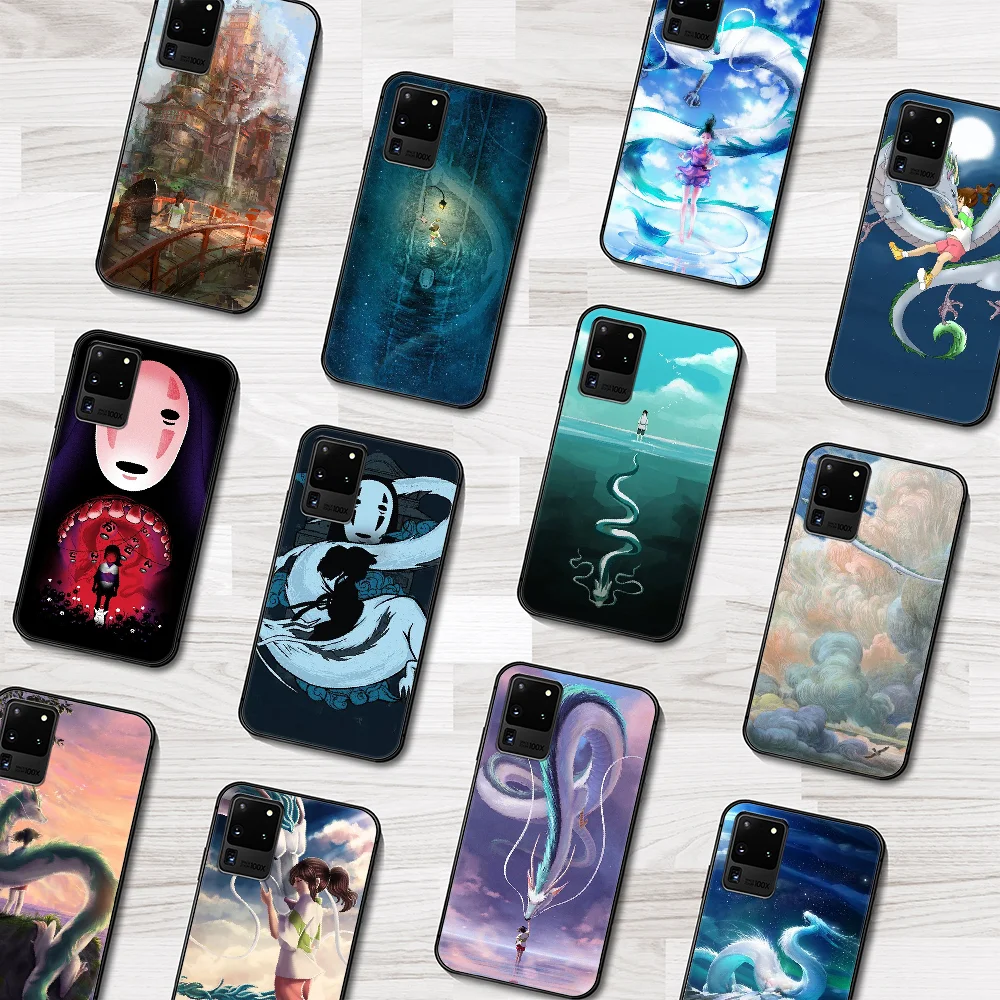 Чехол для телефона с рисунком аниме Spirited Away чехол Корпус Samsung Galaxy S 7 8 9 10 e 20 FE edge uitra