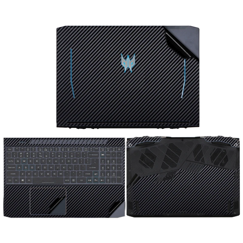 Чехлы для ноутбуков Acer Predator Helios 300 PH315-52 виниловые наклейки из углеродного волокна