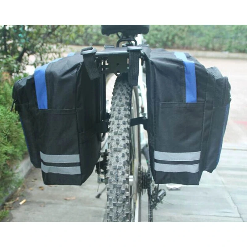 Сумка для горного велосипеда 2 в 1 двусторонний багажник на заднем сиденье