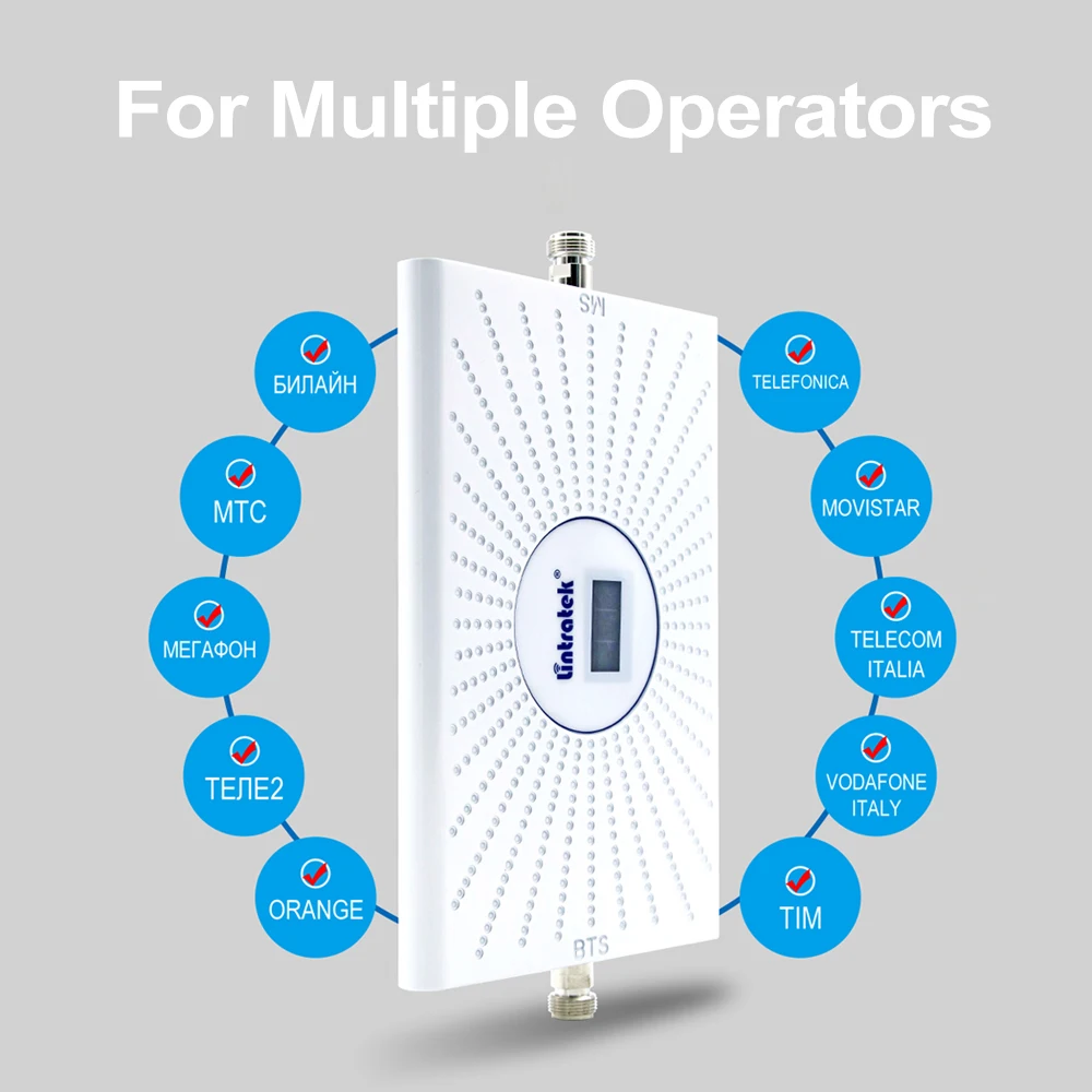 2G 3G 4G Mobilephone Booster CDMA 850 GSM 900 WCDMA 2100 LTE 1800 2600 1700 1900 Cellular Amplifier 70db AGC ALC Signal Repeater | Мобильные