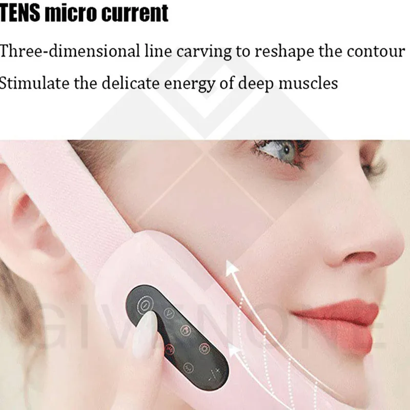 Светодиодный фотон светильник терапии V уход за кожей лица Массажер средство для