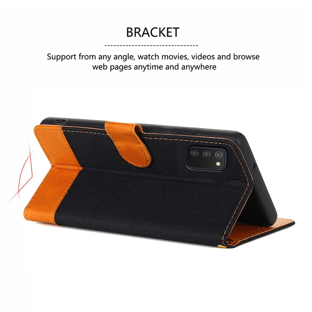 A03S Flip Phone Case For Samsung Galaxy A03s Cover Leather Wallet Stand Shell Etui Book On For Samsung A03s SM-A037M Case Coque