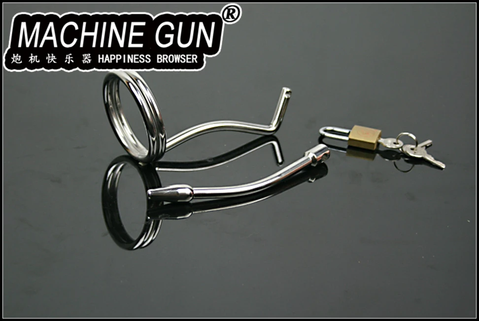 A523 кольцо для пениса из нержавеющей стали Мужской Пояс верности клетки мужское