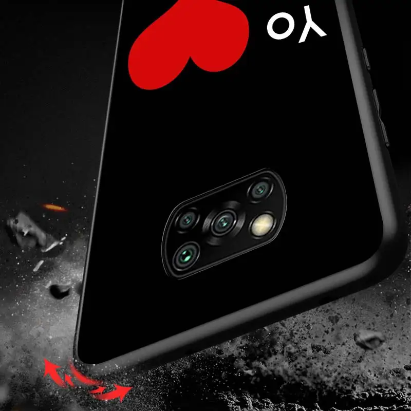 

Love Mom and Dad for Xiaomi Redmi K30 K30S Mi 10T Lite Pro Poco X3 NFC X2 M3 M2 F2 Pro C3 F1 Soft Black Phone Case