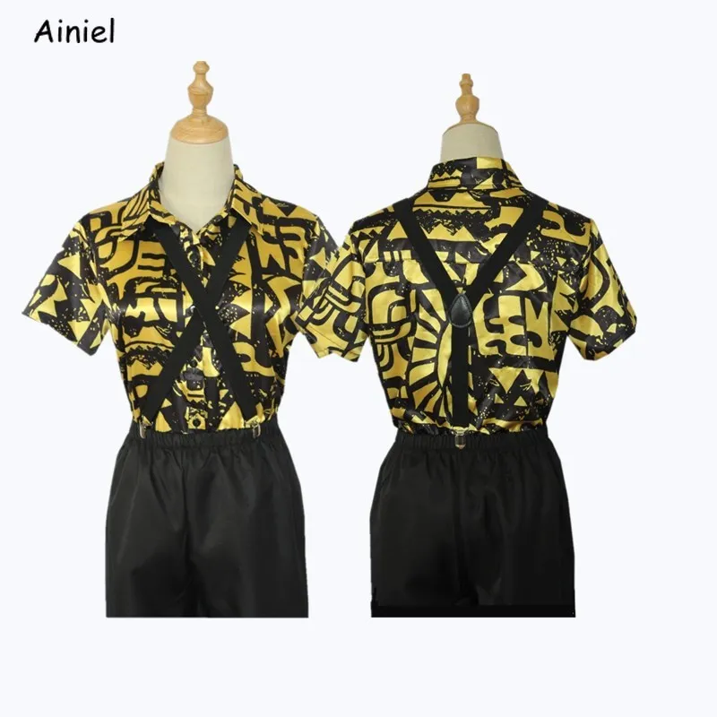

Movie Stranger Season Tshirt Jim Hopper 3D Print Yellow Short Sleeve Eleven Costume T shirt Blouse Women Shirt Men