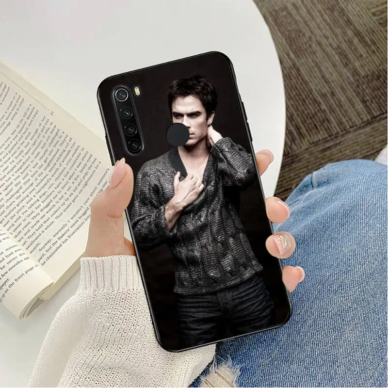 Вампира Дневники Йен Сомерхолдер Чехол для телефона чехол-накладка Redmi note 8Pro 8T 9