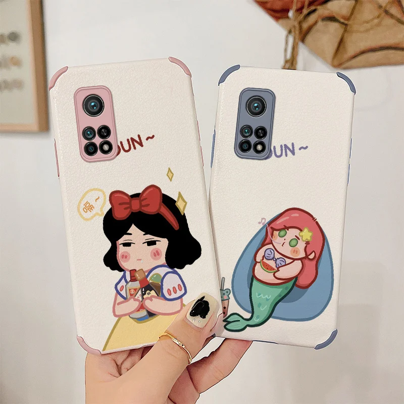 

Mermaid Enjoying Phone Case For Xiaomi Mi 10T 10Tlite 10TPro Pro Lite Liquid Silicone Cover