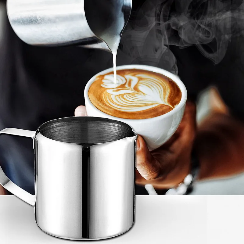 Кувшин для взбивания молока из нержавеющей стали кружка кофе эспрессо кувшин