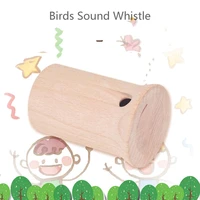 orff musical instruments portable wooden birds sound whistle kids educational toys baby gifts outdoor multifunction tools