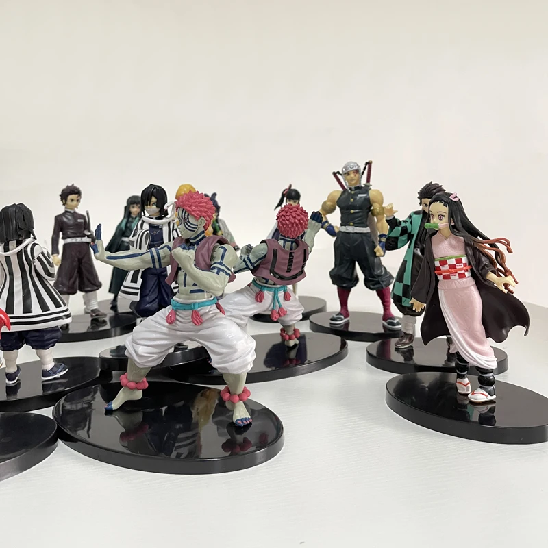 

Anime Demon Slayer Kimetsu no Yaiba Figure Tomioka Giyuu Hashibira Inosuke Kamado Tanjirou Nezuko Zenitsu Figurine Action figure
