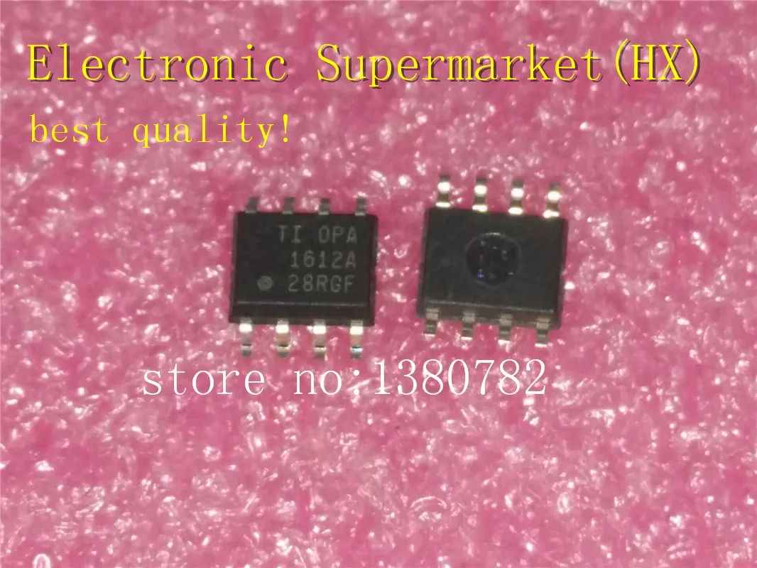 

Free Shipping 50pcs/lots OPA1612AID OPA1612 SOP-8 IC In stock!