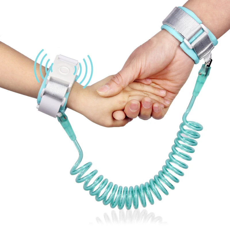 Kids Anti-lost Rope Belt Bracelet Traction Rope Safety Belt Multi-color Strong Extendable Induction Design Sturdy Traction Rope