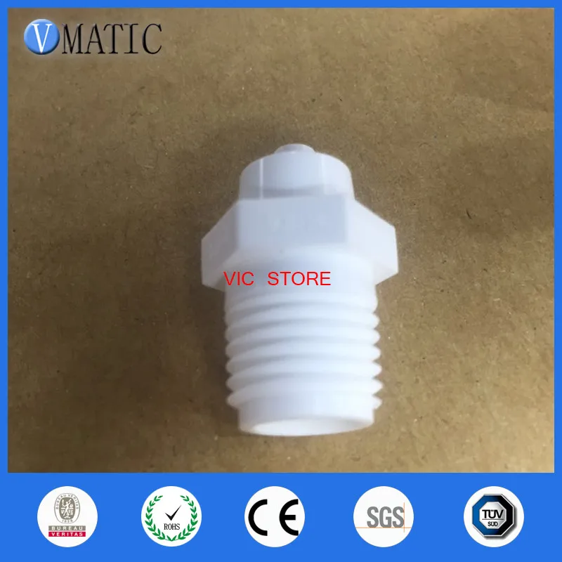 Free Shipping Male Luer Lock x 1/4'' Inch NPT Lure Connector White Polypropylene 10Pcs/Pack | Обустройство дома