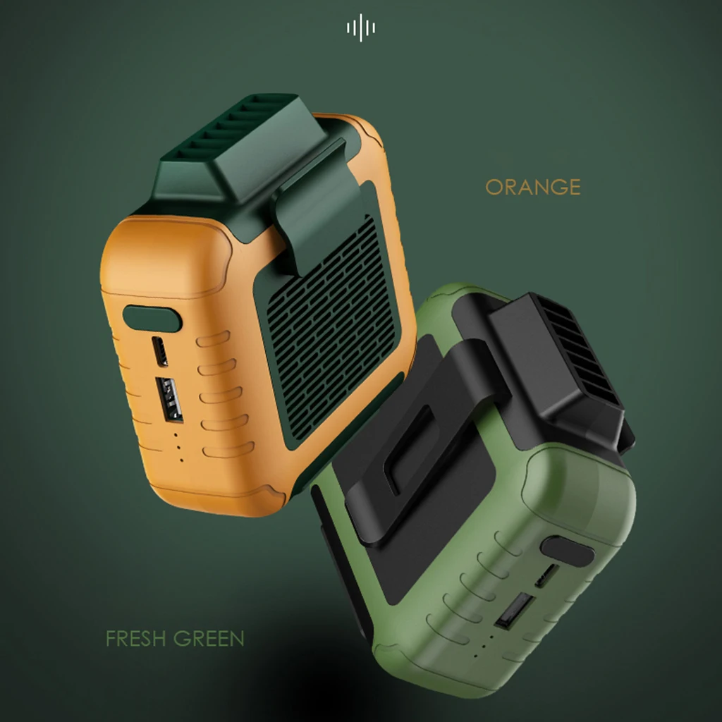 

Portable Mini Portable Waist Fan Rechargeable USB Powered Fan Personal Sport Mini Fan Gifts