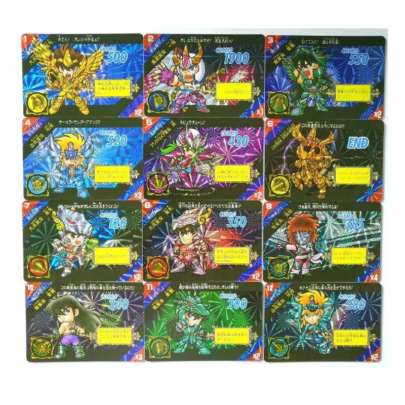 

127 шт./компл. точная копия неба святая Сейя мистическая Одежда Игрушки Хобби хобби Коллекционные вещи игра Коллекция аниме-открытки