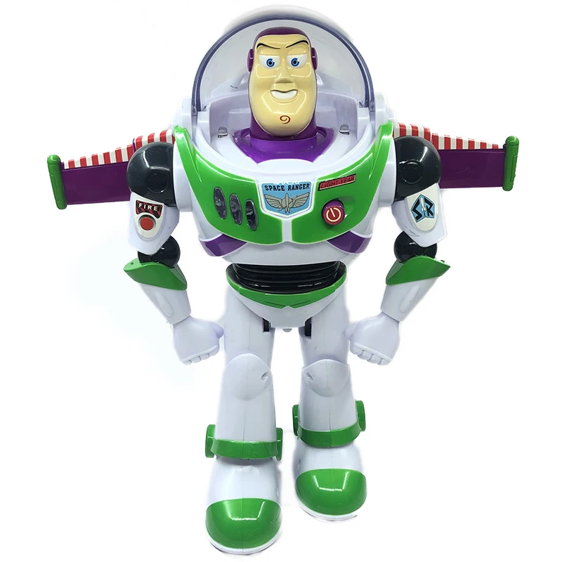 Disney Toy Story 4 Juguete Вуди Базз светильник год Музыка/светильник с кукла с крыльями фигурка игрушки для детей подарок на день рождения S03 - Цвет: No Box