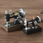 Швейная машинка из каучука в нордическом ретро-стиле, миниатюрный минималистский декоративный аксессуар для дома, гостиной, спальни, стола