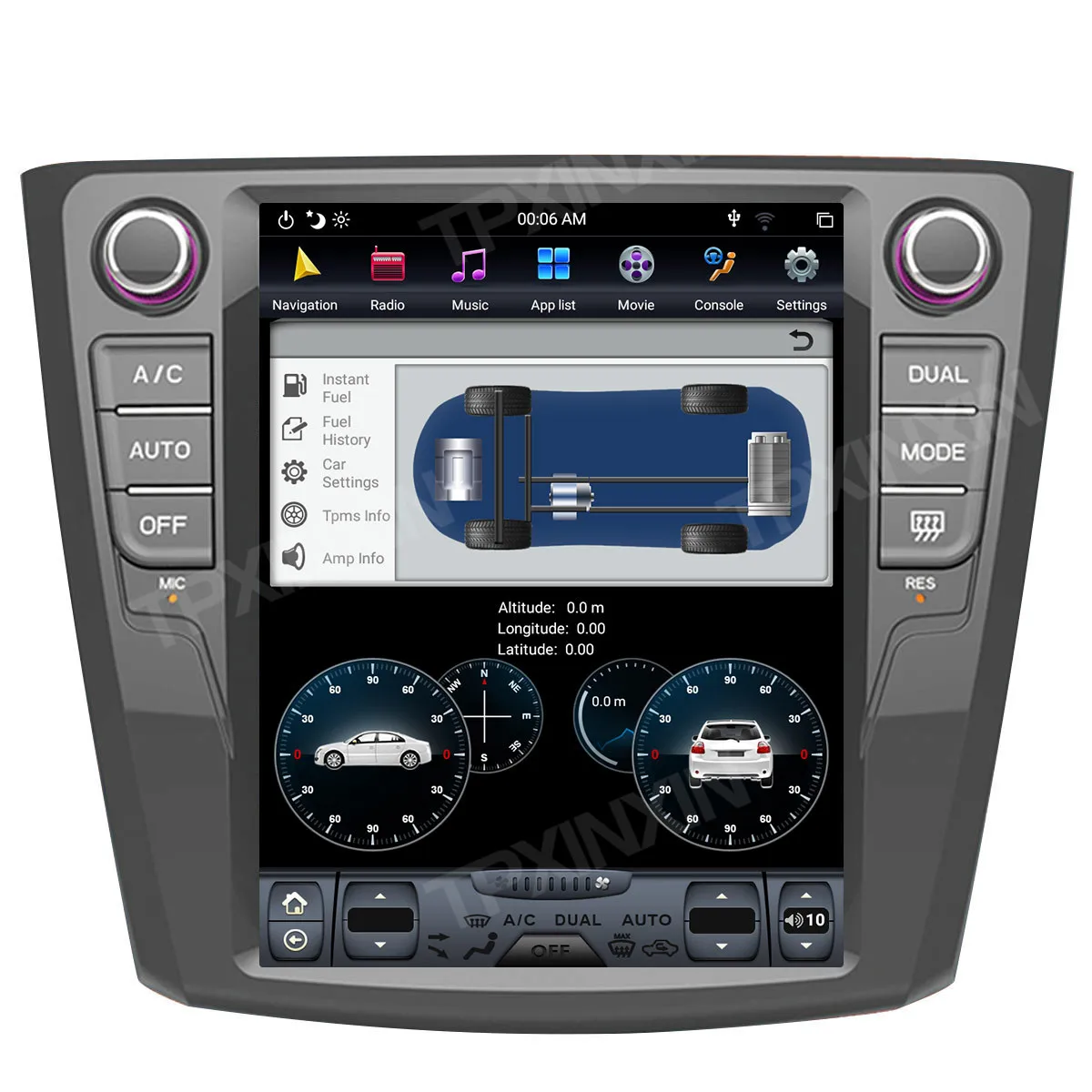 

4G+128G Android 9.0 For Renault Kadjar 2016-2019 Tesla Style Car GPS Navigation Head Unit Multimedia Player Radio Tape Recorder