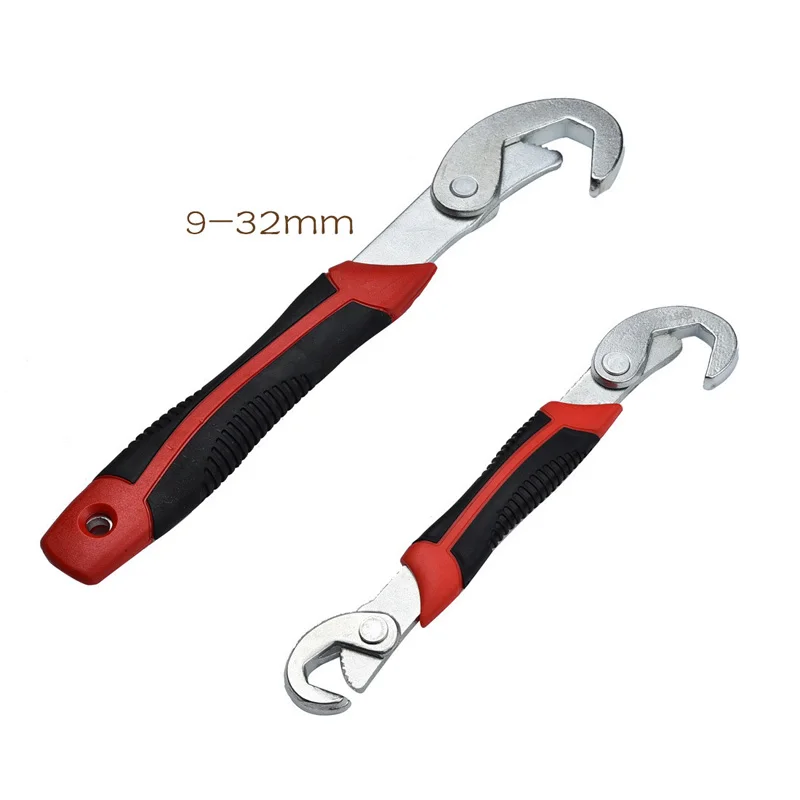 

9-32MM Pipe wrench integral forging faucet open hook wrench nuts and bolts labor-saving multi Universal wrench keys set