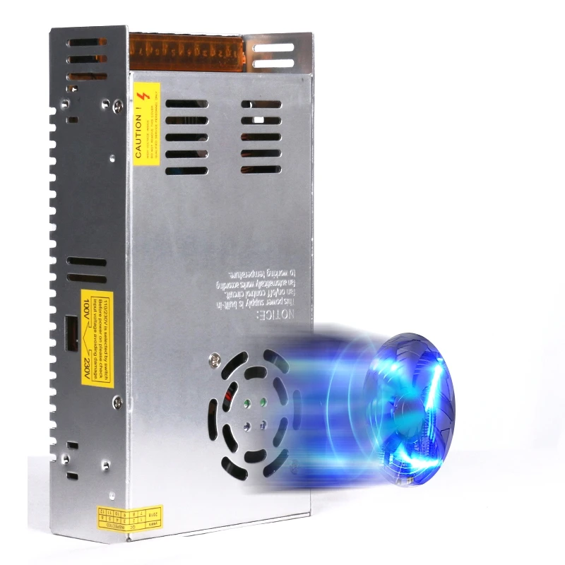 5V 60A 300W Регулируемый импульсный источник питания 110V 220V AC в DC 5V Трансформатор SMPS адаптер для светодиодный дисплей освещение полосы