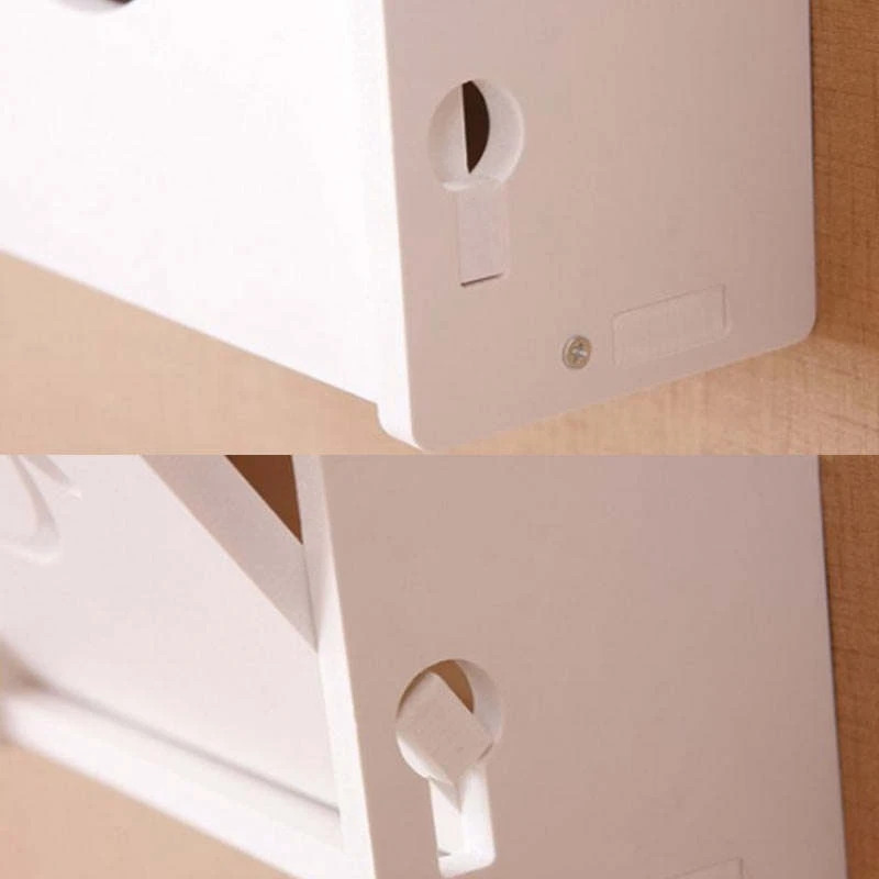 JEYL Wireless Wifi Router Storage Box Wood-Plastic Shelf Wall Hangings Bracket Cable Home Decor-Large | Дом и сад