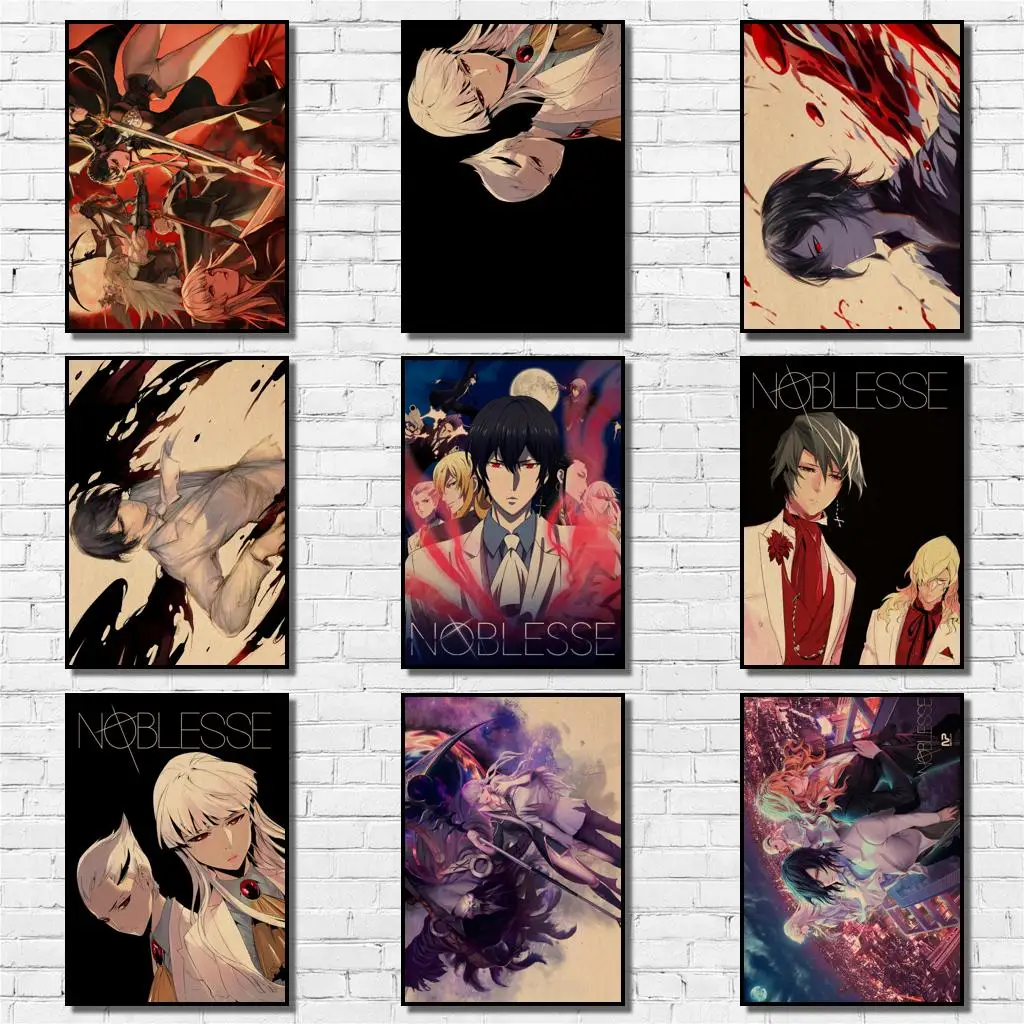 Искусственное аниме NOBLESSE Cadis.Etrama.Di.Raizel, Необычные наклейки на стену для кофейни, бара