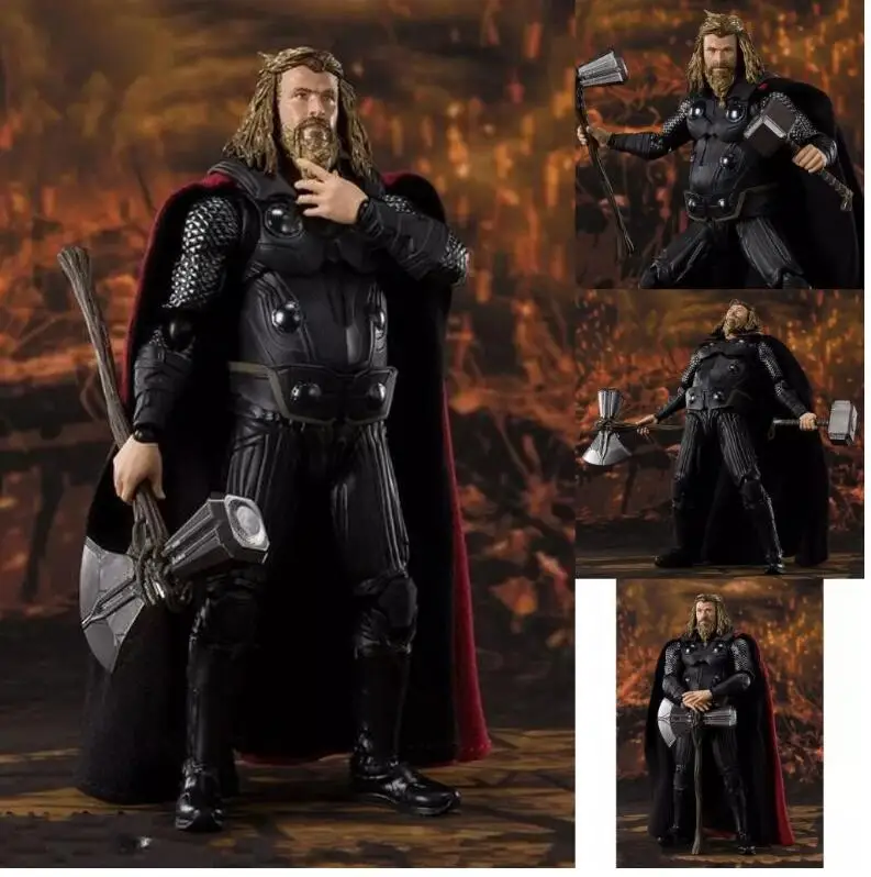 

Marvel Super Hero Thor Articulated PVC Action Figure Collectible Model Toys