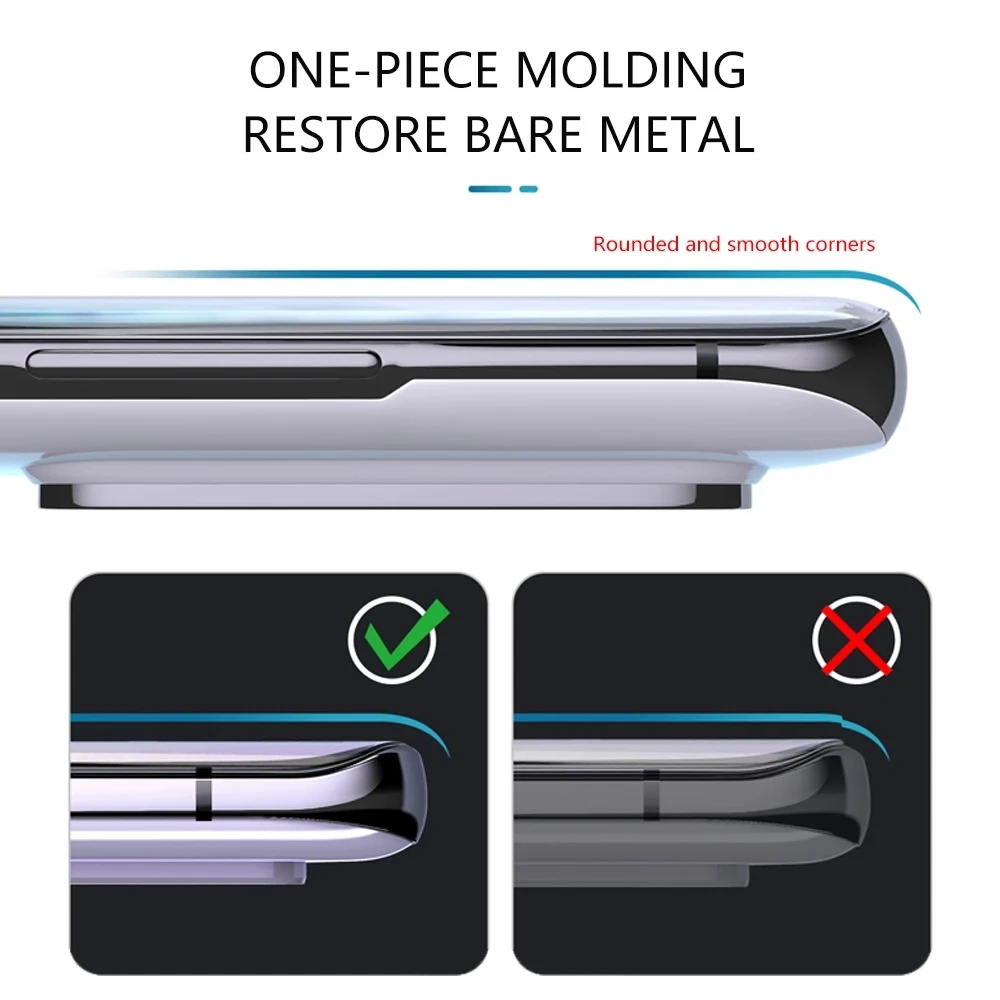 

20000D Full Curved Screen Protective Glass For Samsung Galaxy Note 8 9 10 20 Ultra S10E S10 S8 S9 Plus Tempered Glass Film Case