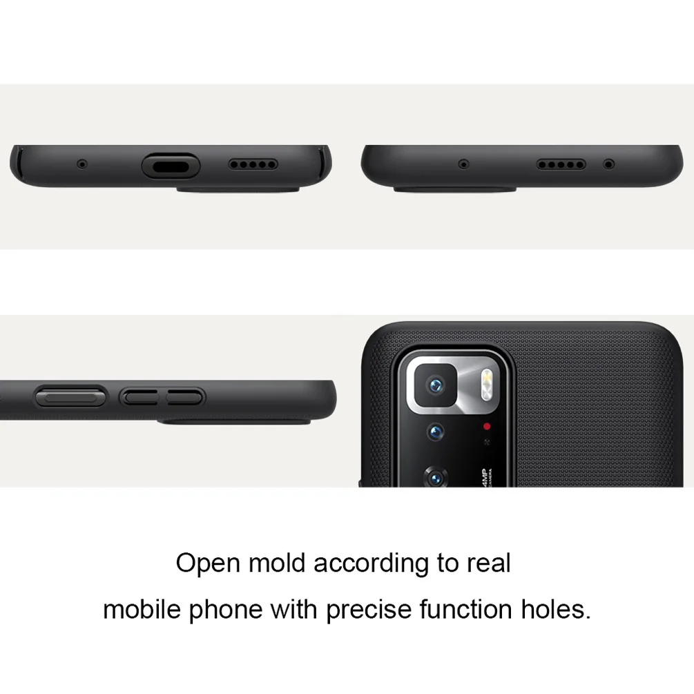 for xiaomi poco x3 gt case nillkin super frosted shield hard back cover for xiaomi poco x3 gt wear resistant phone shell free global shipping