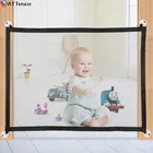 Складной детский забор барьер безопасность Портативные Детские ворота защита от детей изоляционная сетка для домашних животных бесплатно пробивать отверстия