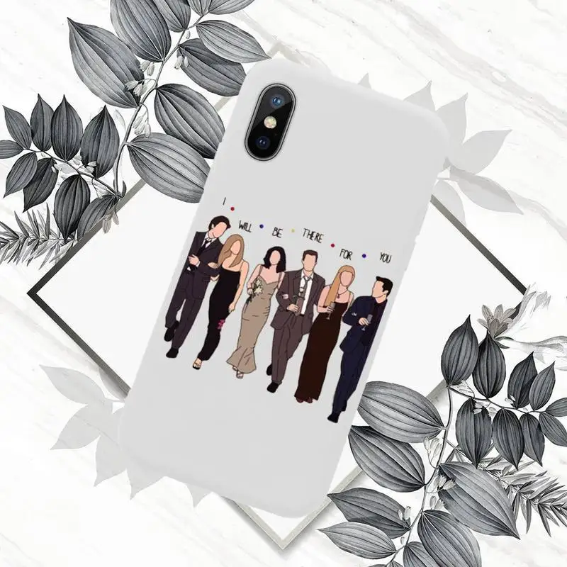 

Friends TV Phone Case White Candy Color for iPhone 11 12 mini pro XS MAX 8 7 6 6S Plus X SE 2020 XR