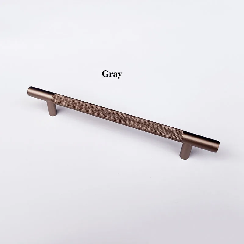 Ручка шкафа с накатанной текстурой золотые ручки для ручка ящика мебельные