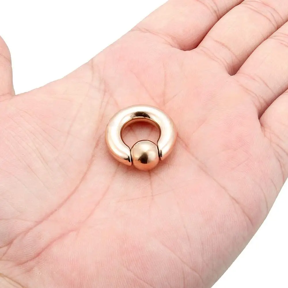 

PA Ring Captive Bead Rings Pussy Piercing 316L Surgical Steel Pierced Body Jewelry 2G 4G 6G 8G 10G 12G 0G 00G