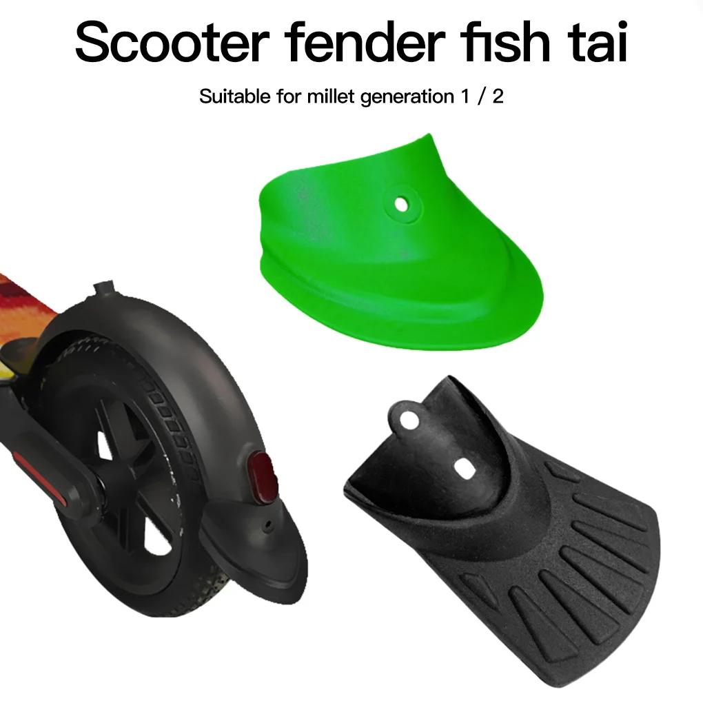 

2Pcs Scooter Front Rear Mudguard Fender For Xiaomi M365/Pro Electric Scooter Fishtail Retaining Water Mudguard Extender Accessor