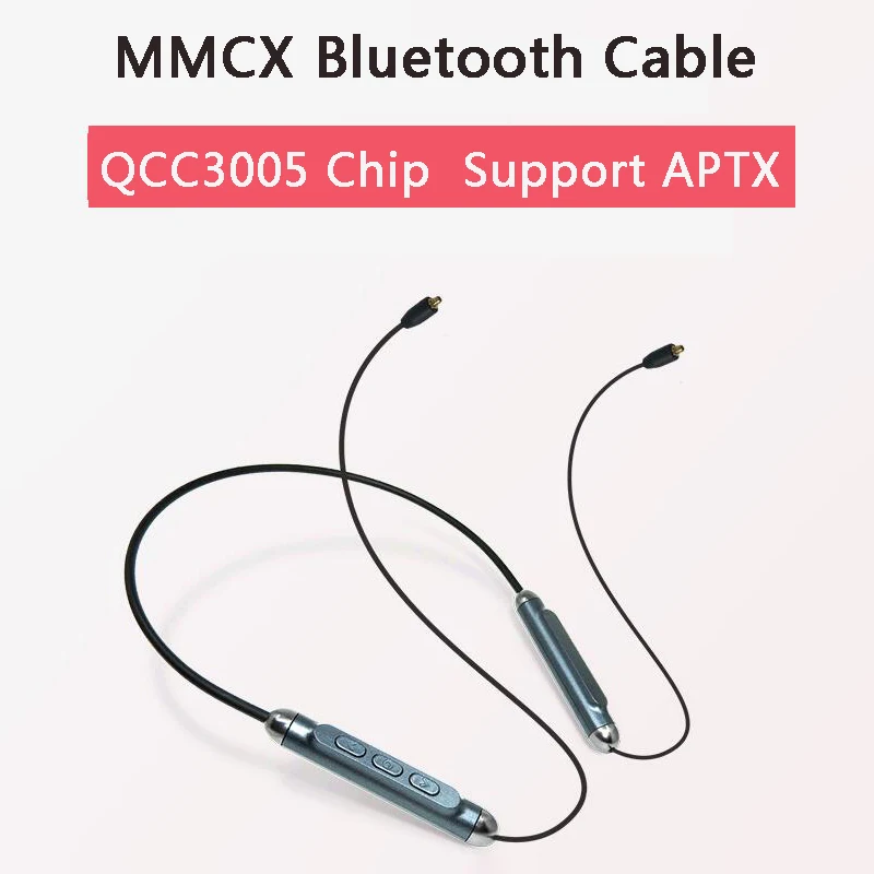 QCC3005 Bluetooth 5 0 Aptx кабель Mmcx разъем Apt-x сменный для наушников Shure SE215 BGVP | Электроника