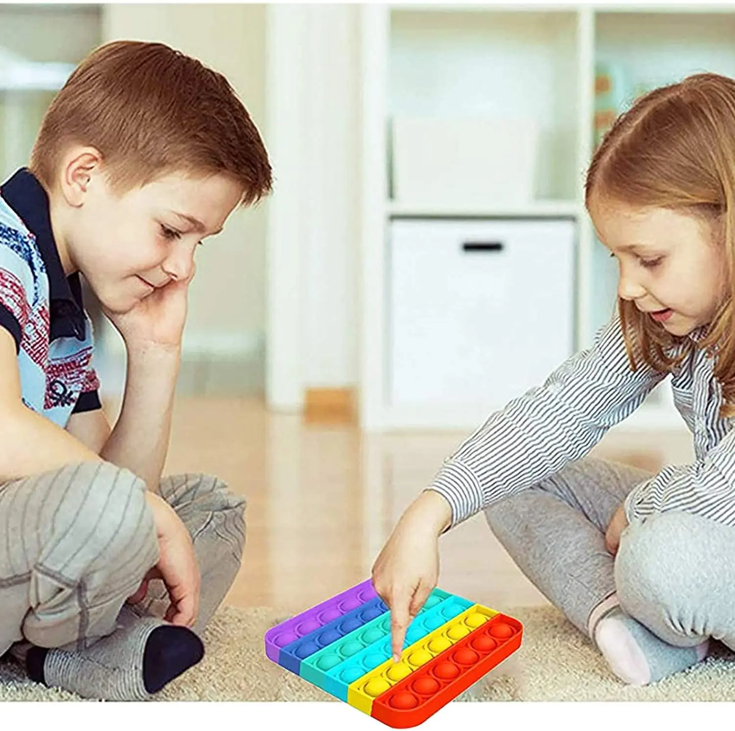Juguete sensorial para aliviar el estr&eacute;s y la ansiedad, juguete antiestr&eacute;s, herramienta de irritabilidad, 2 uds.-1