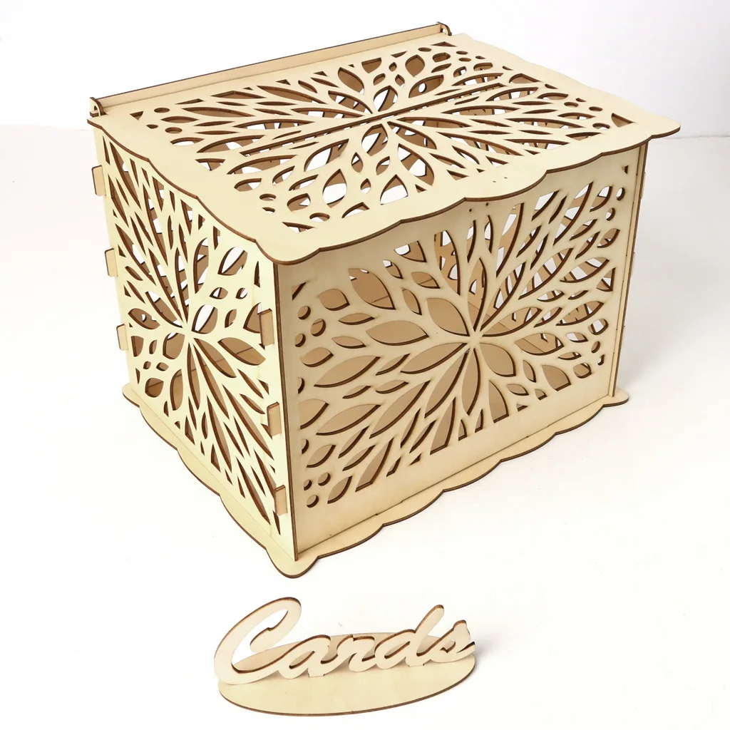 DIY фон для фотографирования свадеб карточная коробка денежный ящик подарок