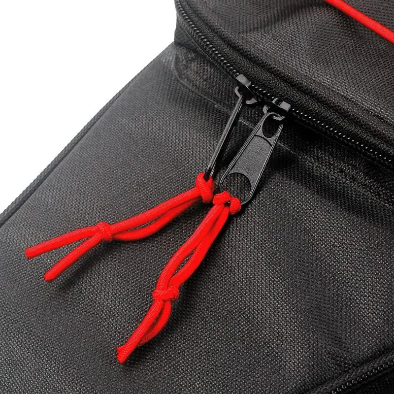 

26 Inch Durable Red Cord Guitar Padded Gig Bag Guitar Backpack Shoulder Strap (Black)