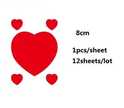 12 sheets/set Refueling Sticker Waterproof DIY Prop Material Self Adhesive Label Decorative Stickers Sealing 8cm |
