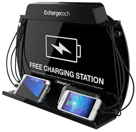 

Настенная док-станция для зарядки мобильного телефона ChargeTech | Высокоскоростные кабели для всех устройств | Полностью настраиваемые кабели ...
