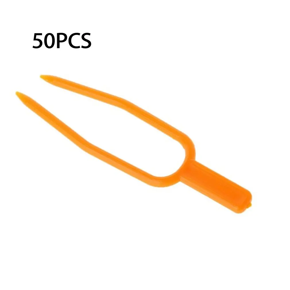 

50pcs/set Plastic Plant Stem Fixers Plastic Plant Climbing Support Clips Plant Vine Holder For Flower Seedling dropshipping